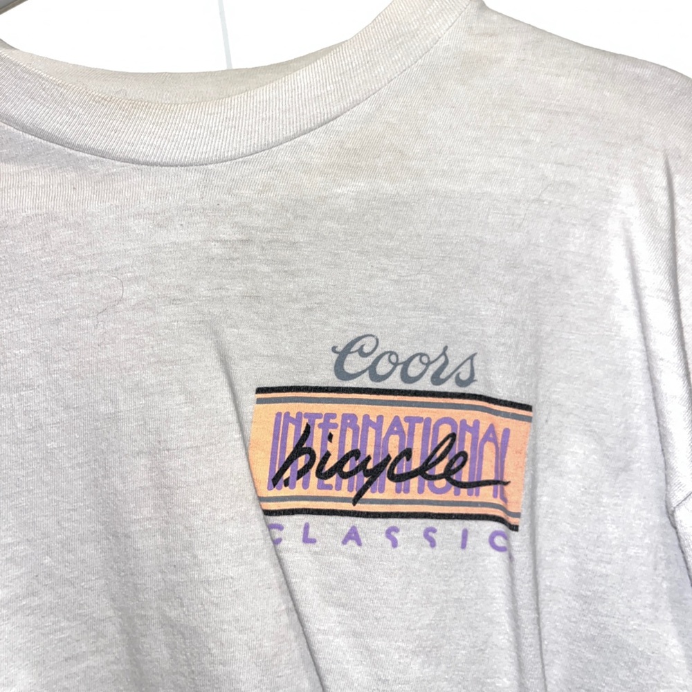 Vintage Coors bike T-shirt long sleeve